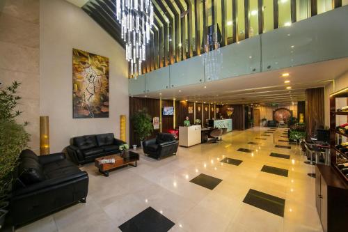 Posezení v ubytování Parkside Sunline Hotel