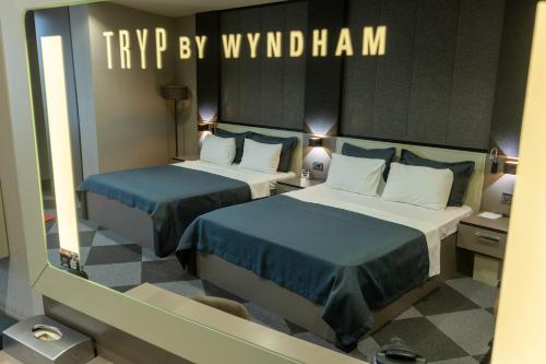 Katil atau katil-katil dalam bilik di Tryp By Wyndham Istanbul Sancaktepe