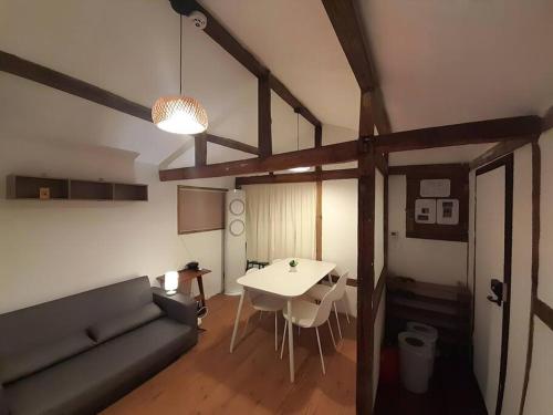 Posezení v ubytování New Hanok