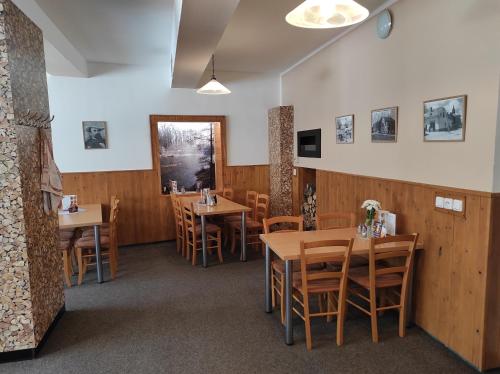 Posezení v ubytování Penzion a restaurace U Knoppa