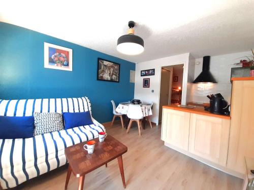 Studio cosy 4 pers, balcon, ascenseur, garage, Saint-Lary-Soulan - FR-1-457-330
