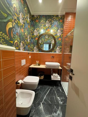 Ένα μπάνιο στο Lovely Rooms