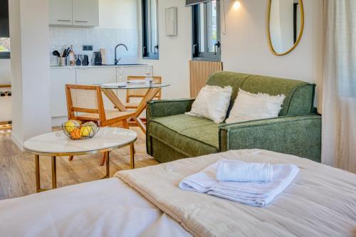 Postel nebo postele na pokoji v ubytování Vue mer - Appartement Sundream AuraPlage