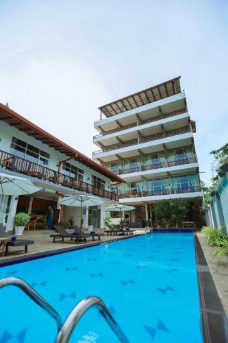 Πισίνα στο ή κοντά στο Chill Bay Weligama