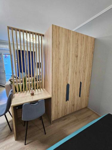 Blue superior modern studio