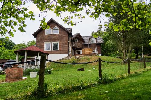 Zahrada ubytování Cosy Forest House
