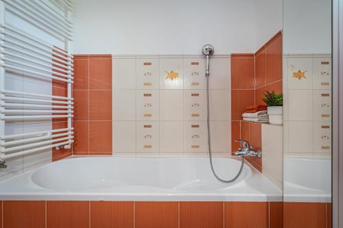 Koupelna v ubytování Apartment Komin
