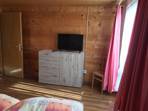 TV a/nebo společenská místnost v ubytování Haus Dorfblick