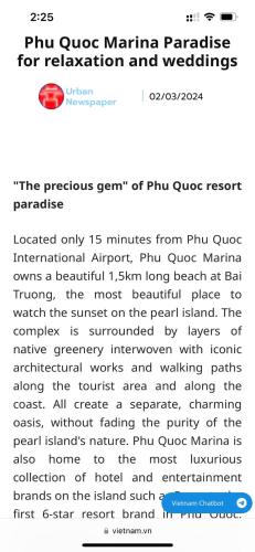 Φωτογραφία από το άλμπουμ του Marina resort Waterfront Minh Phu Quoc villa beach swimming pool σε Phu Quoc