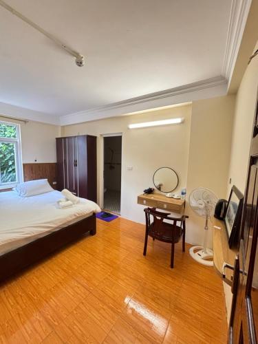 Postel nebo postele na pokoji v ubytování FIRONA FLY HOTEL