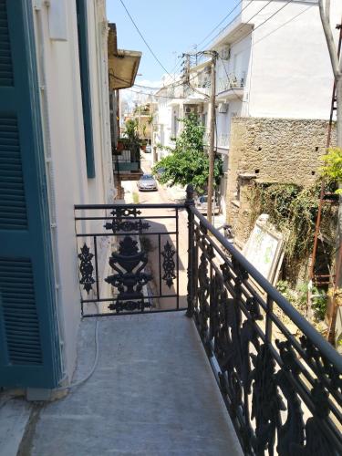 a stairway leading up to a building at 1920 Classic in Kalamata