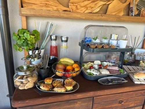 Mad på bed and breakfast-stedet eller i nærheden