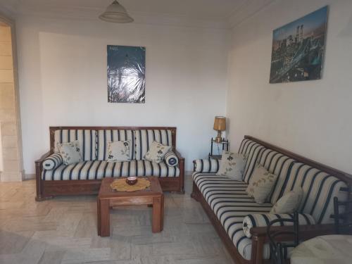 Posezení v ubytování Appartement meublé