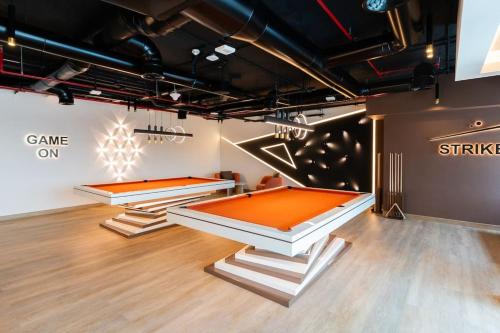 Foto dalla galleria di Stylish stydio in l JLT Near Metro l New Building a Dubai
