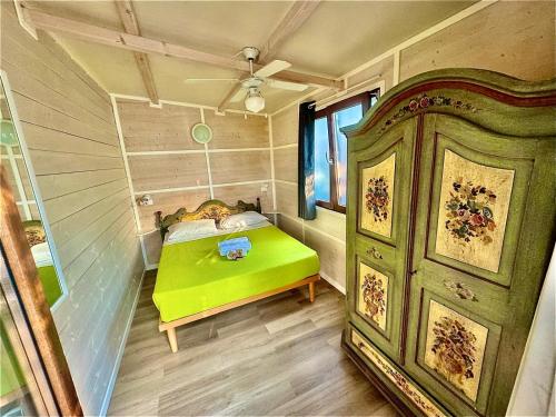 Postel nebo postele na pokoji v ubytování Monja Camping Village
