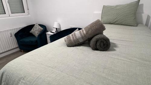 Katil atau katil-katil dalam bilik di Piso Camino de Santiago