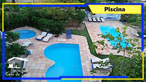 Kolam renang di atau dekat dengan Pousada Casa de Taipa