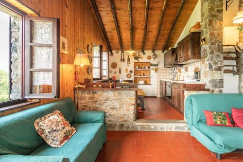 Χώρος καθιστικού στο Chalet Bodone by Halldis