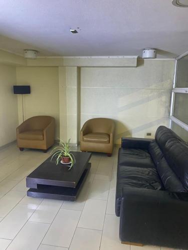 Posezení v ubytování Alta vista Concepción