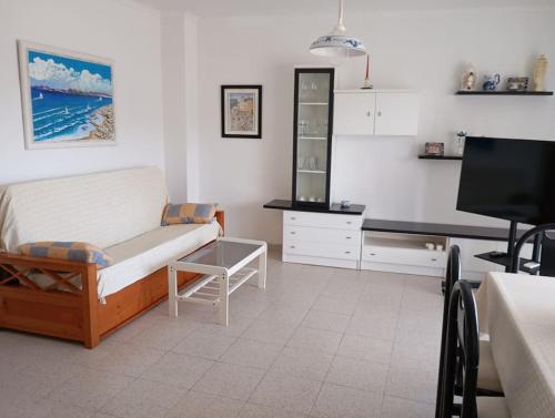 Kuchyň nebo kuchyňský kout v ubytování Apartamento Gran Sol cerca de la playa en La Manga