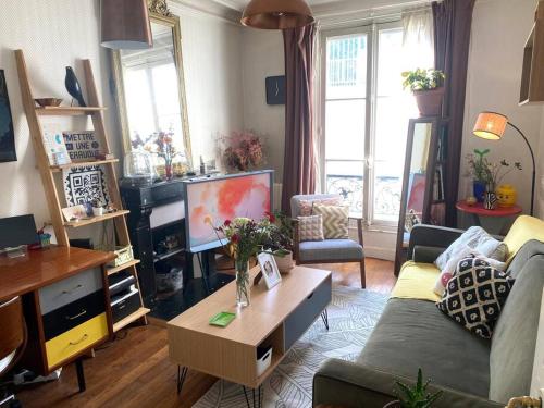 Photo de la galerie de l'établissement Nice and cosy apartment Ménilmontant, à Paris