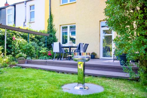 Сад в Garten, Terrasse, 93 m2, 5 Min bis zur Warnow