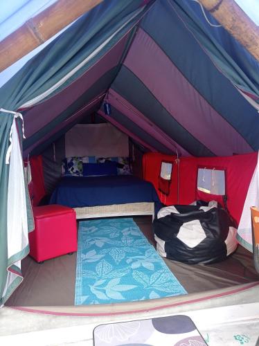 Bazén v ubytování Entre Guaduas Ecolodge Carpa confort 1 nebo v jeho okolí