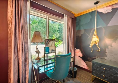 The Fainting Couch Boutique Hotelにあるシーティングエリア