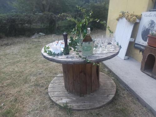 Zahrada ubytování Casolare Puccini