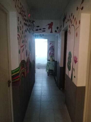 Χώρος καθιστικού στο San Juan Hostel