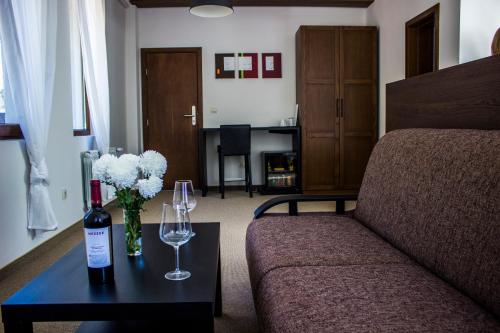 Zona de estar de Trigrad Hotel