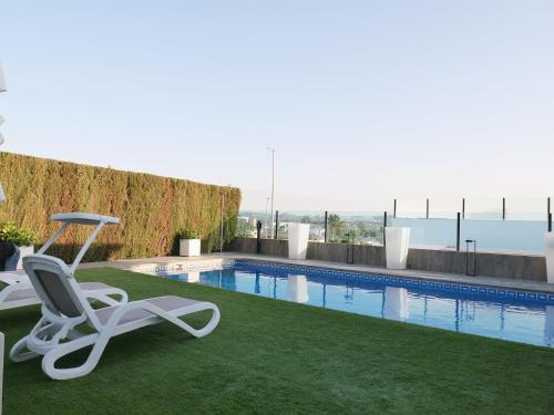 Villa de Lujo cerca del mar y piscina climatizada