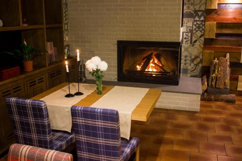 Zona de estar de Trigrad Hotel