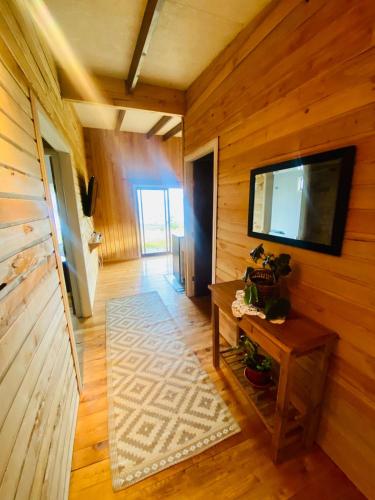Cabañas Lugar de Refugioにあるテレビまたはエンターテインメントセンター