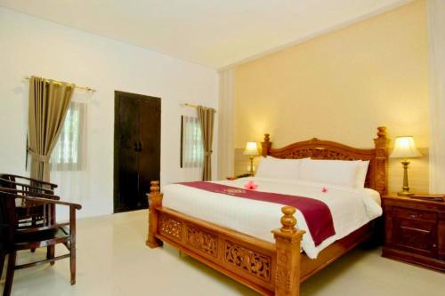Ένα ή περισσότερα κρεβάτια σε δωμάτιο στο Pandara 1 BR Bungalow ZN135