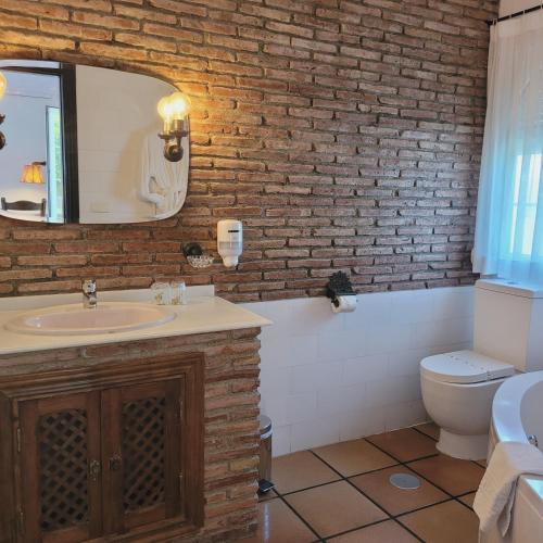 Ванная комната в Hotel El Balcon de las nieves