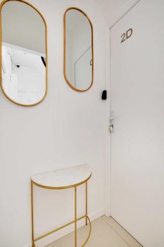 Beautiful Studio for 2P with A-C - Near Montmartre