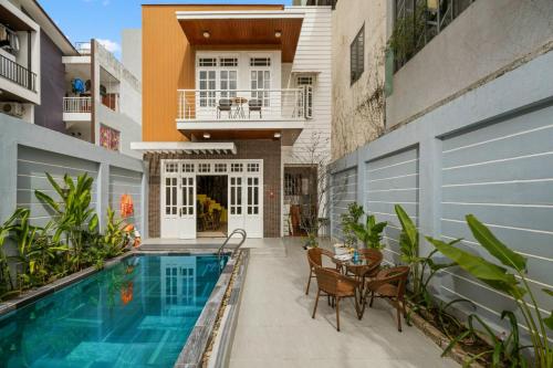 Bazén v ubytování Pool Villa by Han River & Beach with Free Pick-Up nebo v jeho okolí