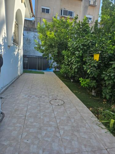 Κήπος έξω από το בוטיק ברכסים