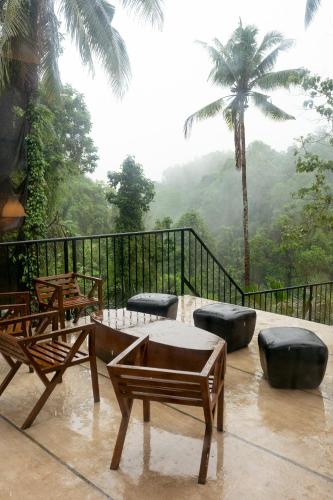 Landskap semula jadi dekat dengan apartmen