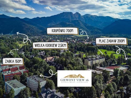 Apartament Giewont View 16 Centrum Zakopane