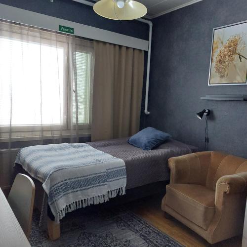 Una cama o camas en una habitación de Simonhovi