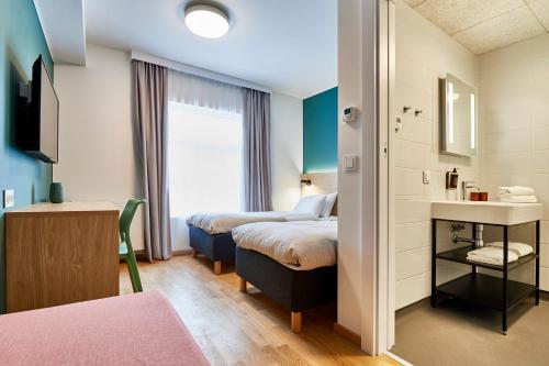 Postel nebo postele na pokoji v ubytování Aiden by Best Western Lolland