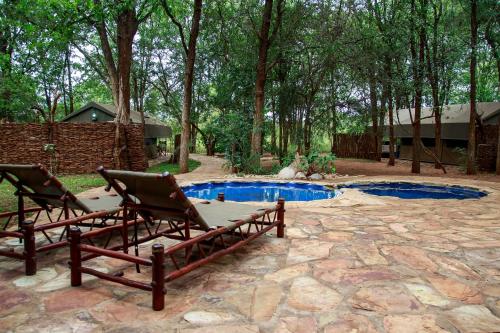 Bazén v ubytování Sable Creek Safari Lodge nebo v jeho okolí