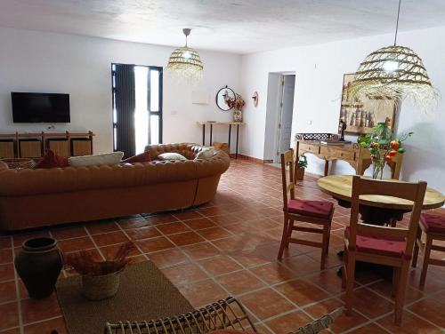 Et tv og/eller underholdning på Los Alcornoquillos