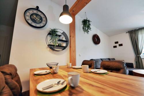 Χώρος καθιστικού στο Apartment Hauser Kaibling