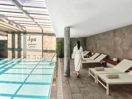 Πισίνα στο ή κοντά στο Hotel Spa Galatea