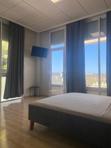Posteľ alebo postele v izbe v ubytovaní Hotel La Oficina