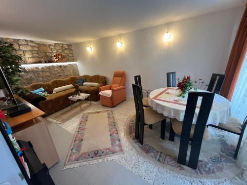 Posezení v ubytování Apartment Charme
