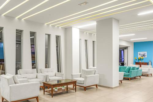Χώρος καθιστικού στο Creta Verano Hotel